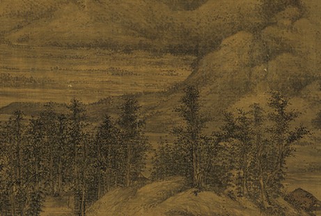 书画视频-董源 夏景山口待渡图卷欣赏