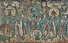 书画高清-太上昊天玉皇大帝、犁都大帝及地府诸神(三清殿东壁) 元代 书画高清-太上昊天玉皇大帝、犁都大帝及地府诸神(三清殿东壁) 元代