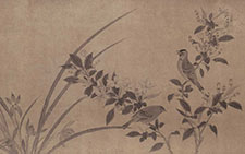 书画高清-百花图 佚名 宋代 故宫博物院藏2